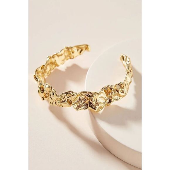 No Brand Jewelry - Amber Sceats Reese Cuff Gold